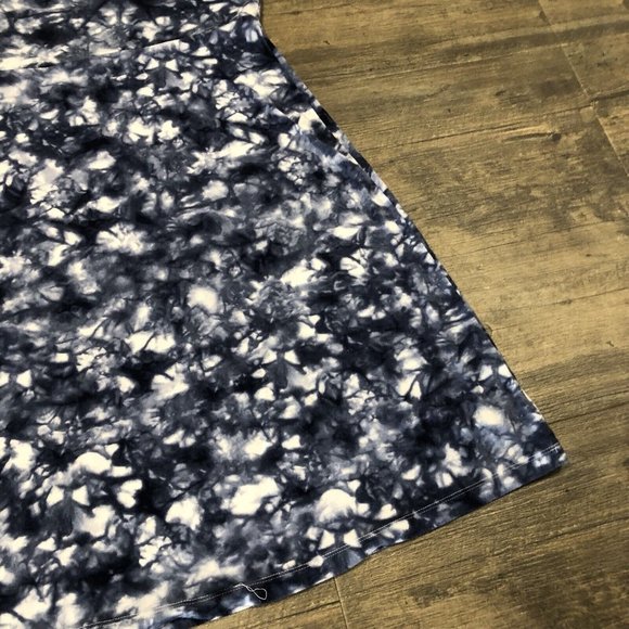 Athleta Santorini High Neck Printed Dress Rip Tide Tie Dye Sleeveless Size XS - Picture 6 of 9